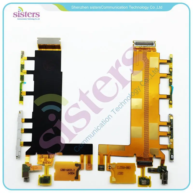 SONY0122 Volume Button Power Flex Cable for Sony Xperia Z3  D6603 D6643 D6653 (1)
