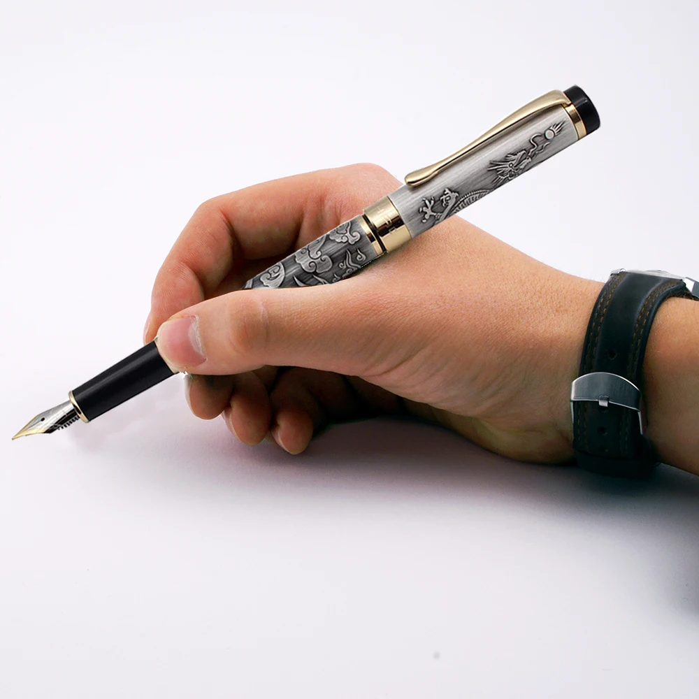 Высокое качество роскошные JINHAO 5000 Дракон ручка винтажные чернильные ручки для