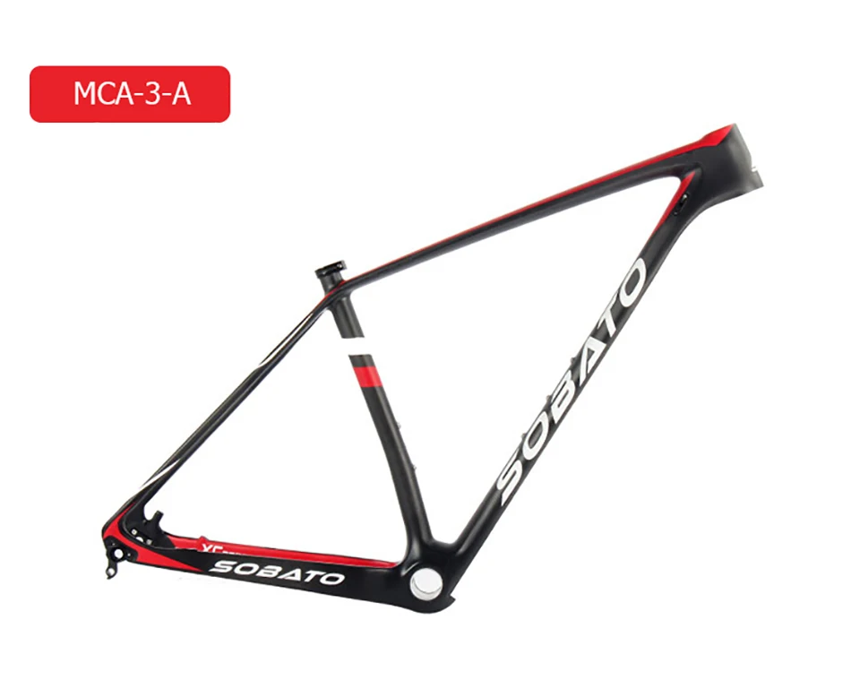 Flash Deal Full Carbon Mountain Bike Frame 29er Glossy/matt Carbon Fiber MTB Bicycle Frame Fork SGS Tested 6