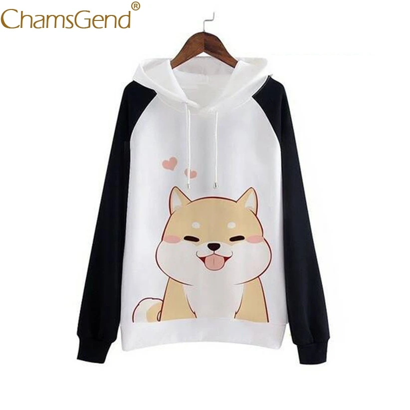 شحن مجاني الإناث بلوزات المتناثرة الكلب طباعة Sudaderas بلوفر شتوي بلوزات إمرأة هوديس 80904 شحن مجاني الإناث بلوزات المتناثرة الكلب طباعة Sudaderas بلوفر شتوي بلوزات إمرأة هوديس 80904