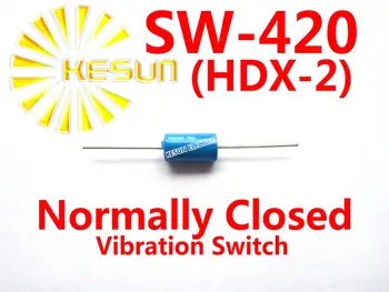 

FREE SHIPPING 100PCS/LOT HDX-2 SW-420 Normally Closed Highly Sensitive Vibration Sensor Vibration switch