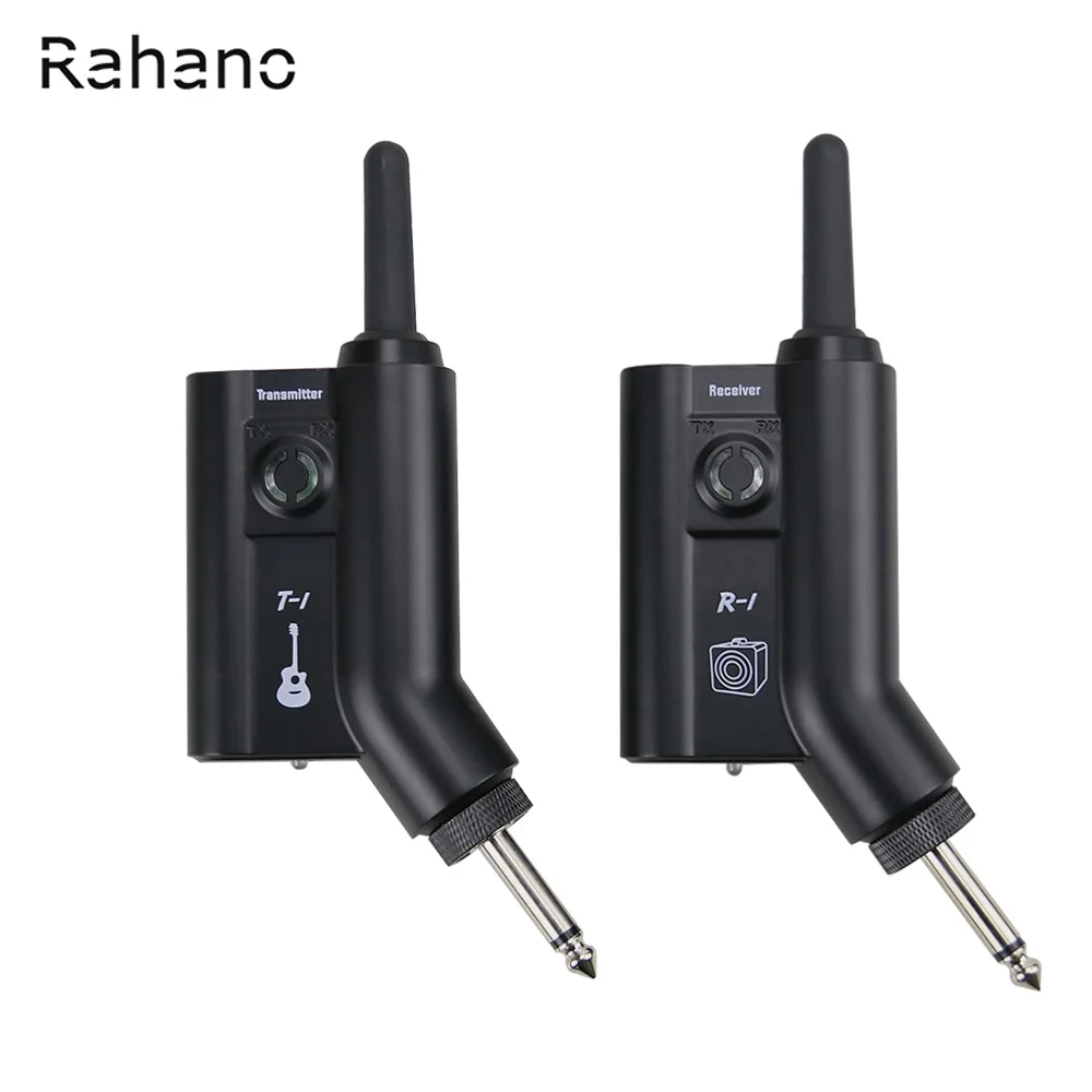 

Rahano Rechargeable Wireless UHF Guitar System Digital Transmitter Receiver