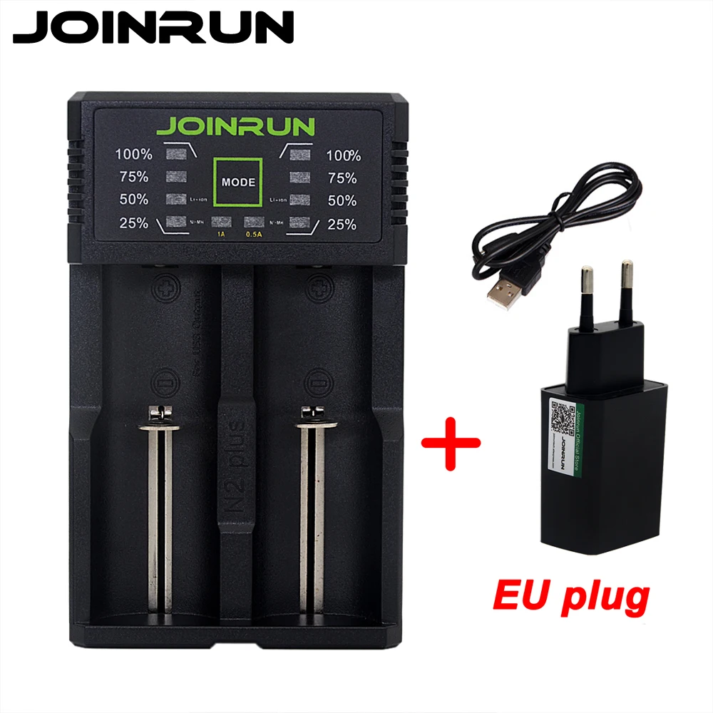 Joinrun N2 Plus 18650 зарядное устройство 1 2 в 3 7 85 В AA/AAA 26650 10440 14500 16340 25500 NiMH литиевая