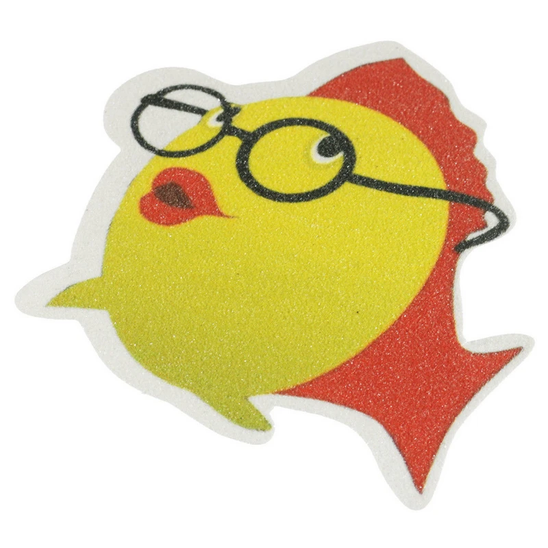 6pcs/lot Bathtub Anti-slip Fish Stickers Kid Shower Safety Stickers Cute Cartoon Wall Stickers Bathroom Decoration