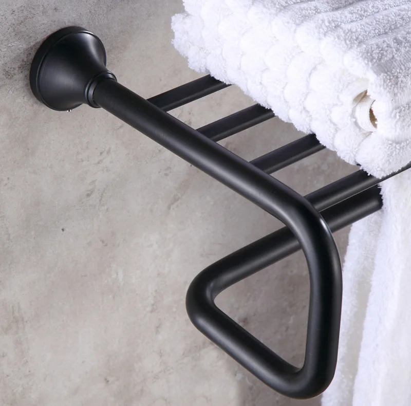 towel rack black 2