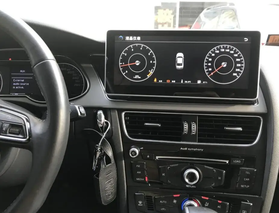 IPS 2G ОЗУ Android 7 1 автомобильное аудио для Audi A6L 2006 2011 головное устройство стерео