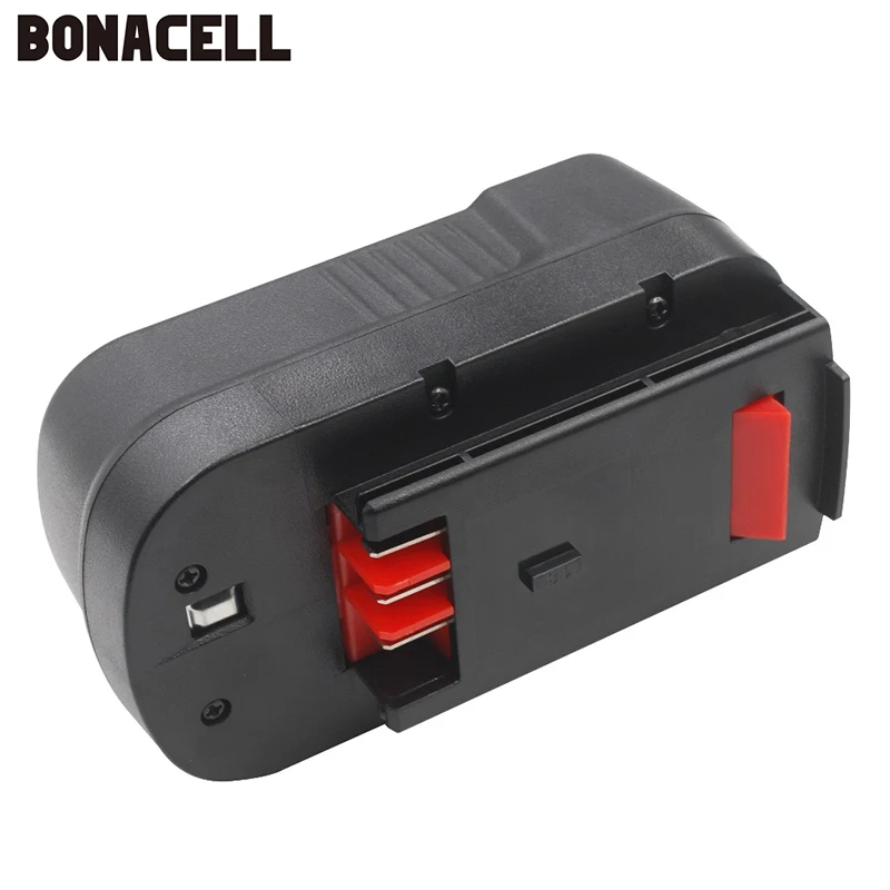

Bonacell 1pcs for BLACK&DECKER 3500mAh 18V NI-MH HPB18 Rechargeable Battery A18 A1718 A18NH HPB18 HPB18-OPE FS1800CS FS1800D