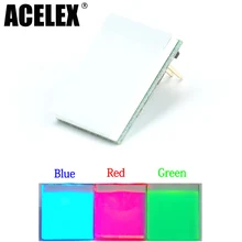 Синий, красный, зеленый цвет, емкостный сенсорный переключатель, кнопочный модуль 2,7 в до 6 в, модуль, защита от помех серии httm