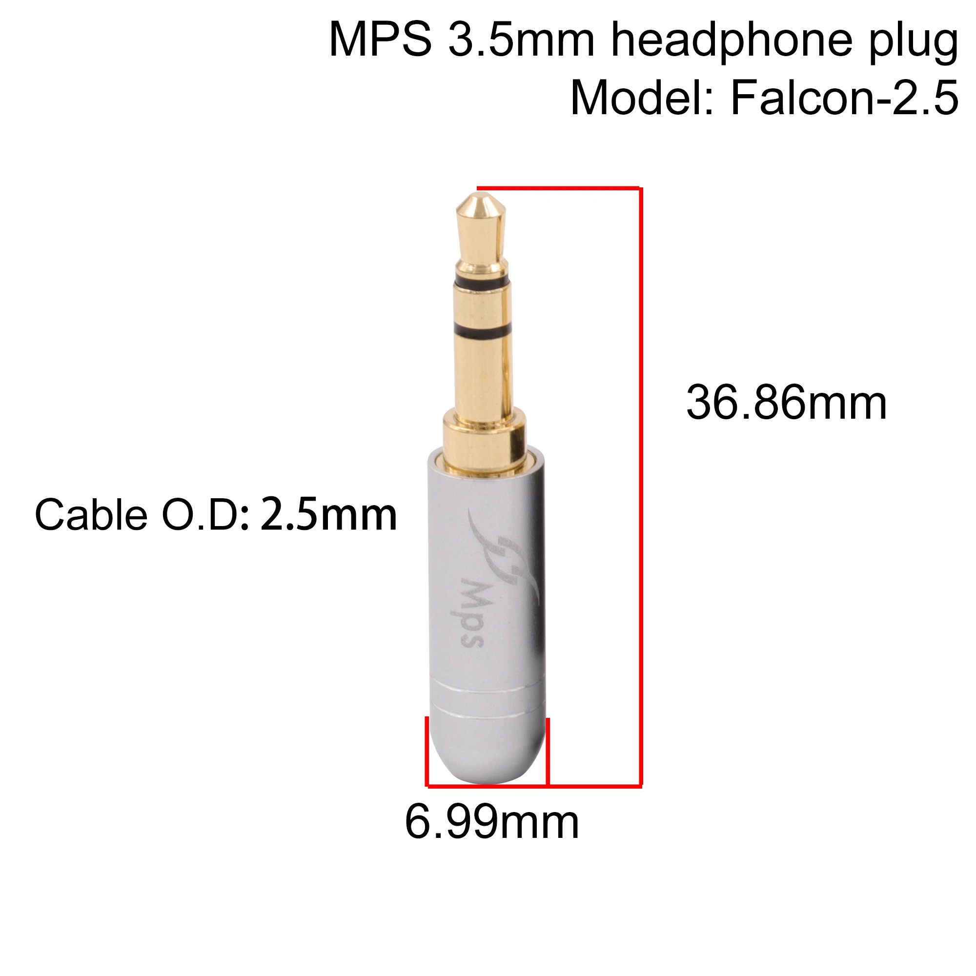 MPS 3 5 мм стерео наушники со штекером AUX TRS Hi Fi аудио разъем для наушников сделай сам