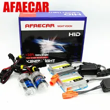 H7 55 W тонкий балласт комплект HID ксеноновые лампы накаливания 12 V H1 H3 H11 h7 9005 9006 комплект ксенона 4300 k 6000 k 8000 K Заменить галогенная лампа