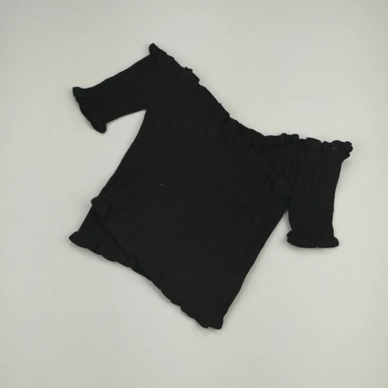 Топ Бюстье Camis с открытыми плечами Летняя женская одежда Haut ete Femme сексуальный топ
