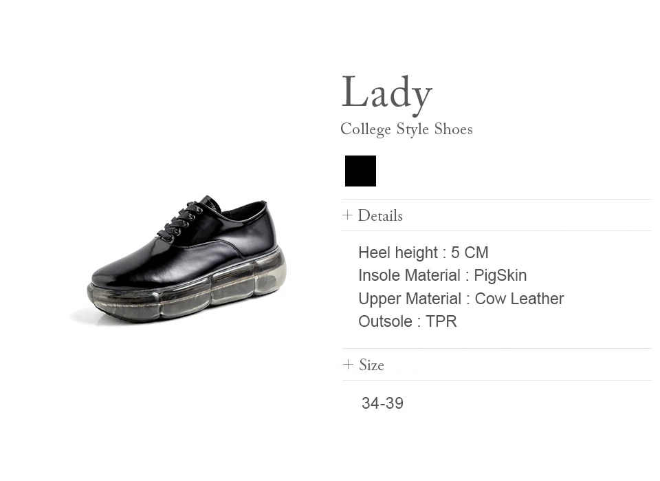 Curvaness/ г.; Осенняя Повседневная обувь; женская обувь на платформе; цвет черный, абрикосовый, белый; женская обувь на толстой резиновой подошве; обувь на плоской подошве в стиле Харадзюку
