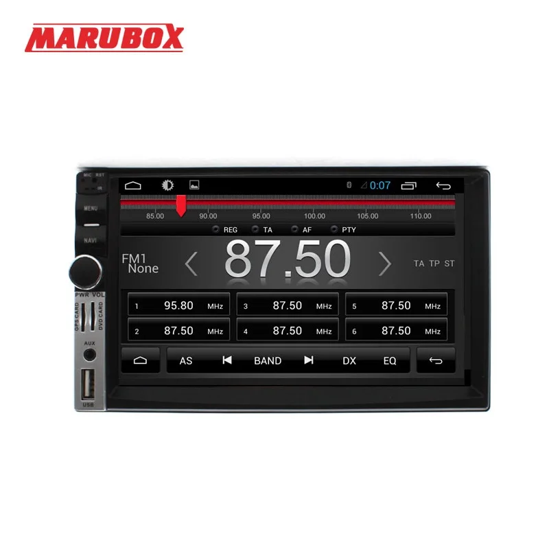 Marubox M7098, автомобильный мультимедийный плеер, 2din, Android 4,4, gps, автомобильный стерео радио Bluetooth Wifi USB без DVD автоматическая интеллектуальная система