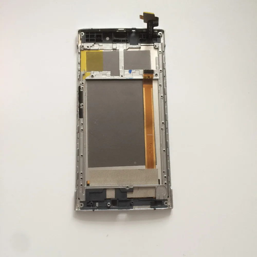 Используется ЖК экран + сенсорный рамка для Doogee F5 4G LTE 5 &quotMTK6753 Восьмиядерный FHD