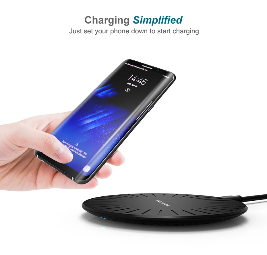 Wireless Charger,Wireless Charging Pad,Qi Wireless Charger 2