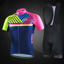 2019 New Men's Cycling Sets Bike Jersey Short Sleeves Mountain Bike MTB Sets with Shirt padded Shorts Maillot Ropa Ciclismo 2019 New Men's Cycling Sets Bike Jersey Short Sleeves Mountain Bike MTB Sets with Shirt padded Shorts Maillot Ropa Ciclismo