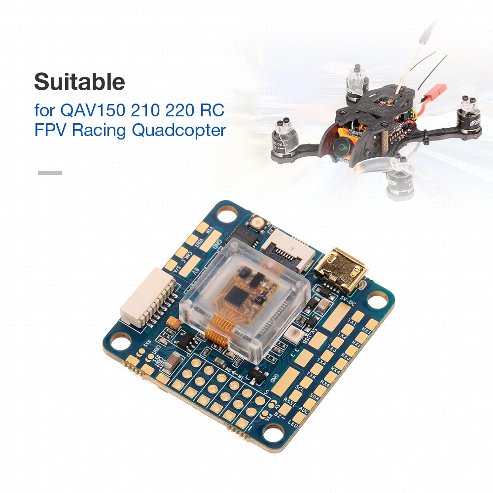 

OMNINXT RC Drone with Camera F7 Flight Controller 3-6S w/ 32khz Gyro OSD BEC for QAV150 210 220 RC FPV Racing Quadcopter