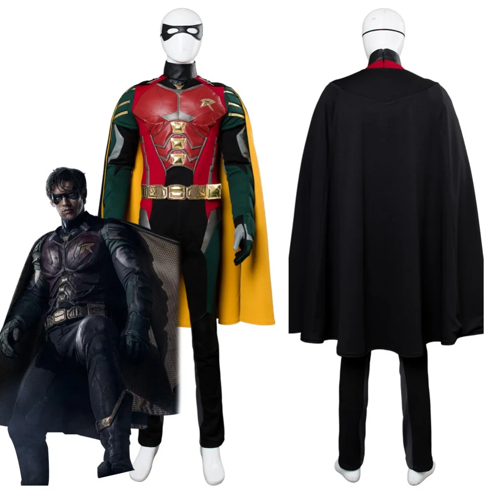 Titans Robin Cosplay Costume Richard Grayson Costume -6559