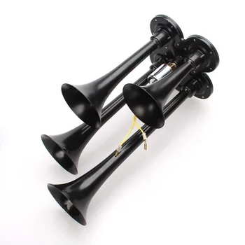 

TAIHONGY Universal 12V 4 Trumpet 150DB Train Air Horn For Car Trunk Boat ATV