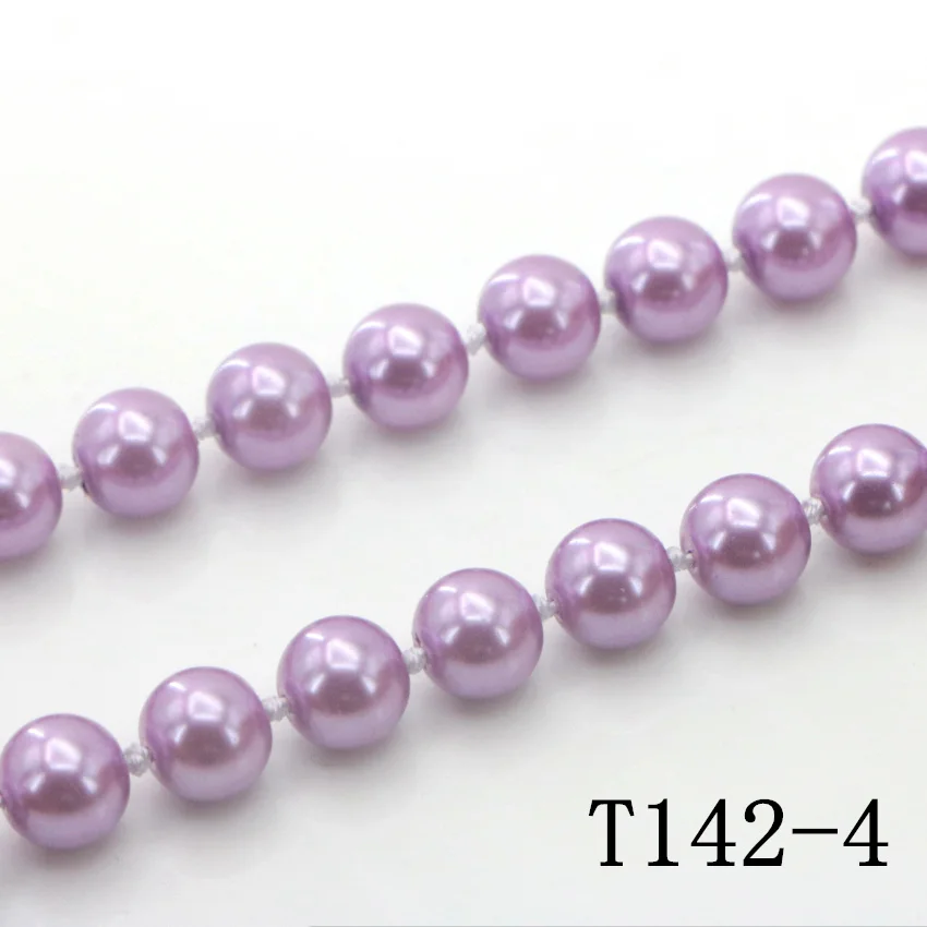 Natural pearl necklace, South China baroque pearl mother's gift jewelry necklace 925 silver pure gold necklace (19)