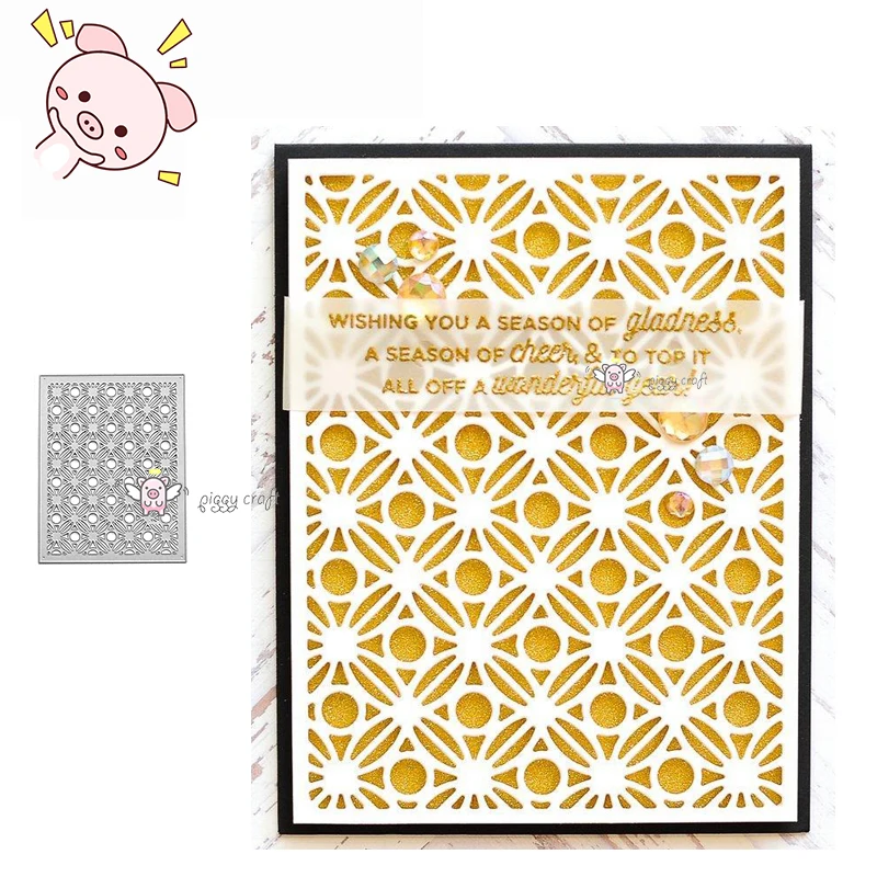 

PP Craft metal cutting dies cut die mold New Circle background frame Scarpbook paper craft knife mould blade punch stencils dies