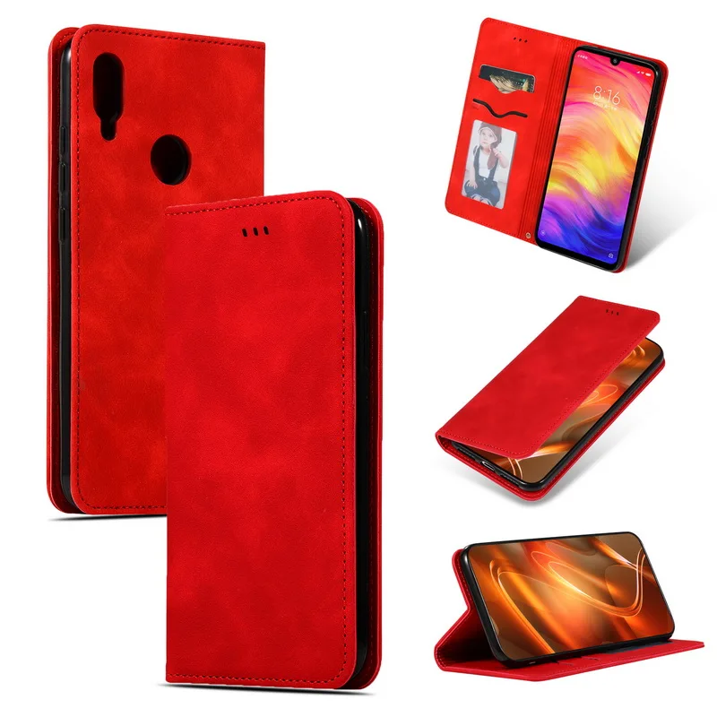 Магнитный Флип-кошелек чехол для телефона для Xiao mi Red mi Note 7 6 Pro Ретро Держатель для карт кожаный чехол для Xiaomi mi 9 SE чехол для книги s