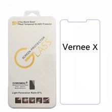 С уровнем твердости 9 H 0,26 мм Экран протектор для Vernee X X1 Mix 2 V2 Pro Тор E Mars Pro M3 M5 M6 активный закаленное Стекло тонкий спереди телефон полное покрытие Плёнки