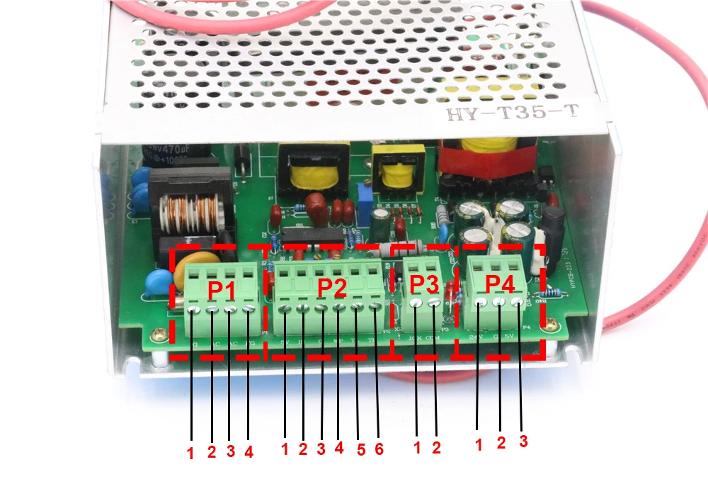 30 W 40 W CO2 лазерной Питание HY-T35 для лазерной трубки CO2 лазерной гравировки, резки