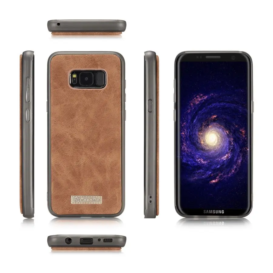 Роскошный кожаный магнитный чехол-кошелек для Fundas samsung Galaxy S8/S8 Plus чехол для samsung Galaxy S8Plus S8 чехол