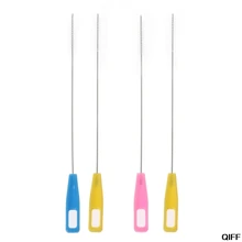 Прямая поставка и 2 шт детская бутылочка для кормления молока чашка для питья воды солома стиральная щетка для чистки инструмента May06