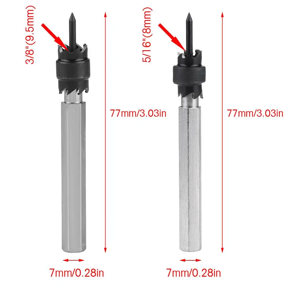 Роторная точечная сварка сверлильный резак твердосплавное долото 9,5 мм 8 мм Высокоскоростная сталь - Цвет: 9.5mm and 8mm