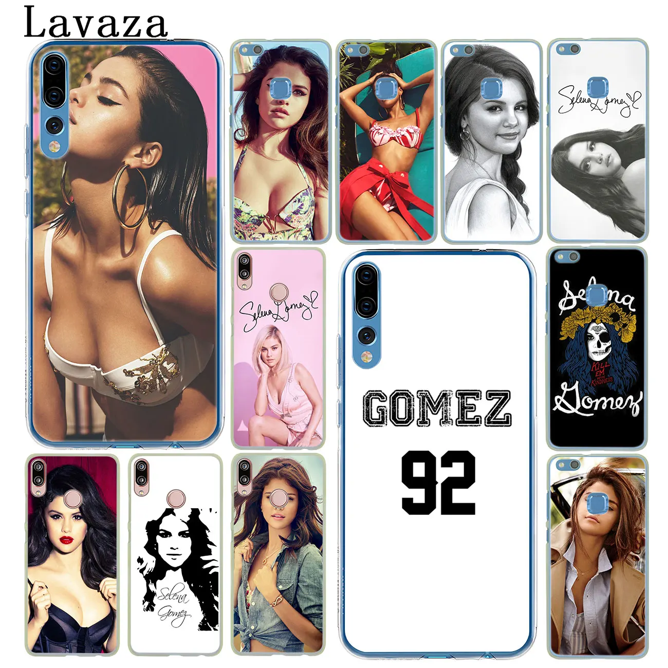 Твердый чехол для телефона Lavaza sexy Selena Gomez Huawei P30 P20 Pro P9 P10 Plus P8 Lite Mini 2016 2017 P smart Z