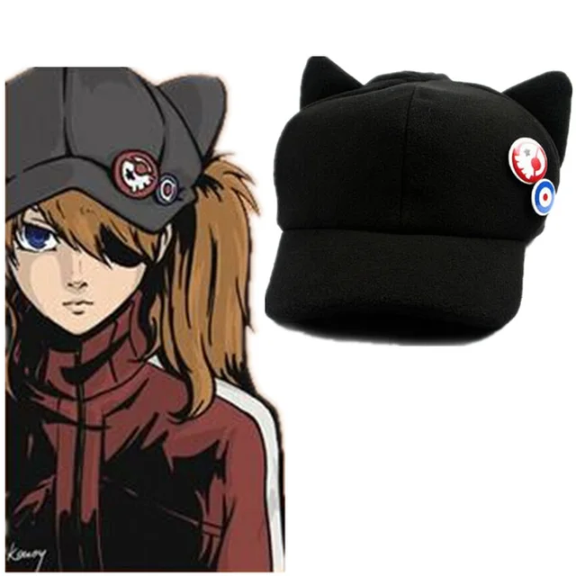 Cosplay Anime Evangelion 3 0 Q Shikinami Asuka Black Cat Ear Hat