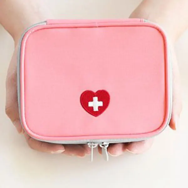 Kit de supervivencia bolsa de primeros auxilios de viaje bolsa de almacenamiento de píldoras de caza de campamento al aire libre medicina Kits de emergencia