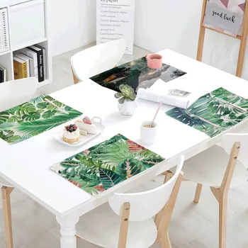 

Sunny Beach Tablecloth Flip Flop Volleyball Monstera Fence Table Cover Wedding Party Decoration Manteles De Plastico Para Mesa