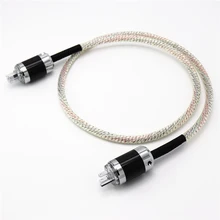 Бесплатная доставка Moonsaudio Hi-End Valhalla линия питания Кабель питания Hi-Fi 7N OFC шнур питания с вилкой ЕС усилитель CD, декодер, мощность