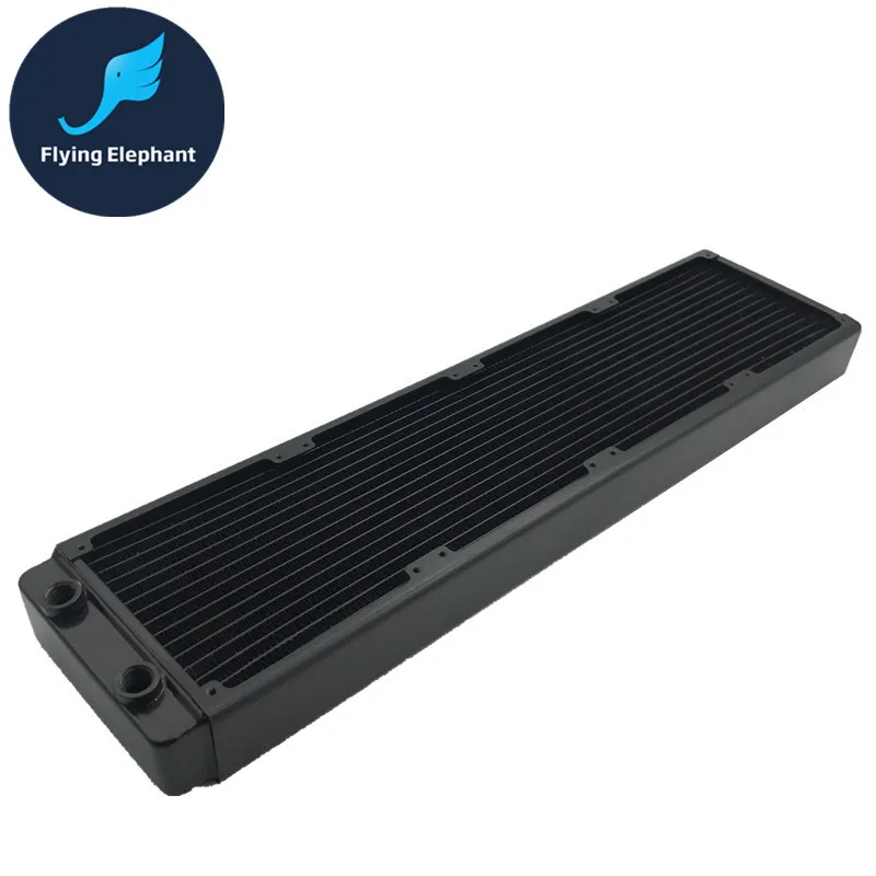 

PC Water Cooling Radiator Liquid Cool Row Black 480(45mm) Pure Copper Fins