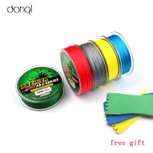 100 м ПЭ многофиламентная плетеная рыболовная леска, рыболовная веревка для карпа, проволока, супер прочная, 4 подставки, 6LBS-100LBS, фторуглеродная рыболовная леска