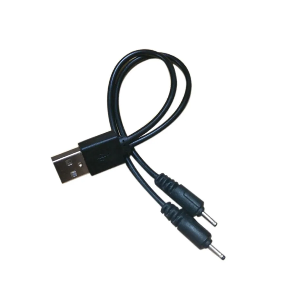 USB в 2x DC 2,0 мм зарядное устройство кабель адаптер DC 5 В питания Зарядка для I7S наушники J.30