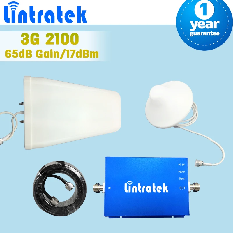 full kit 3G 2100MHz WCDMA cell phone repeater 3G UMTS Mobile Signal Amplifier 3G HSPA Cellular