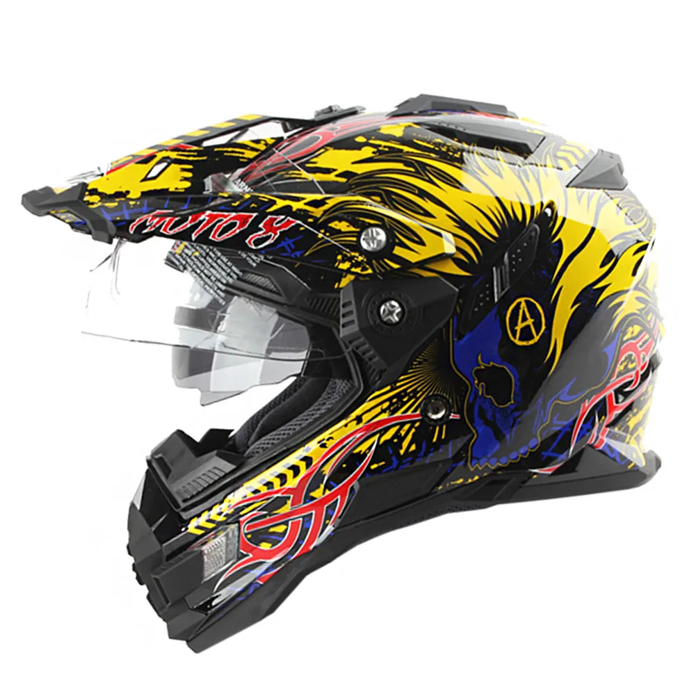 

THH Dual Sports ATV Motorcycle Motocross Helmet Racing Casque Casco Moto Capacetes de Motociclista Off Road Dirt Bike Helmets
