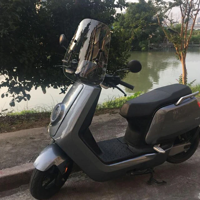 US $51.45 Universal Motorcycle Scooter Electric vehicle Windscreen Windshield For Niu N1 N1S U1 M1 GT