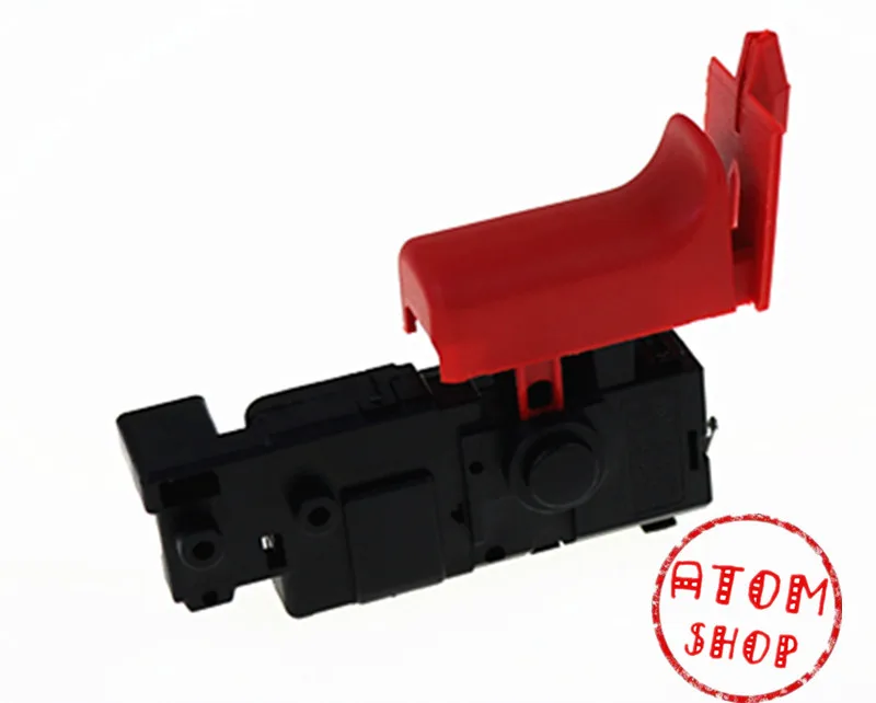 

AC 250V 4A SPST Momentary Trigger Switch for Bosch GBH2-26 Red