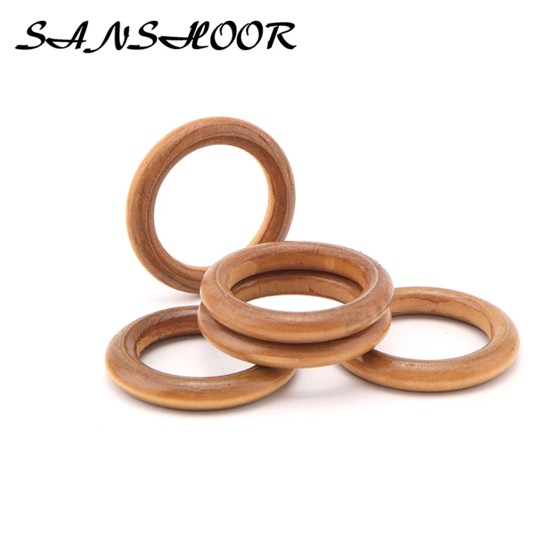 baby safe wooden rings