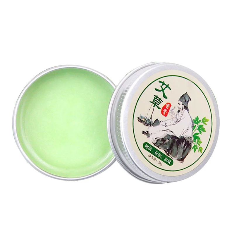 

2pcs Moxibustion Cream Anti Mosquito Medical Plasters Herbal Moxa Bite Refreshing Anti-inflammation Tsao Mugwort Neck Pain