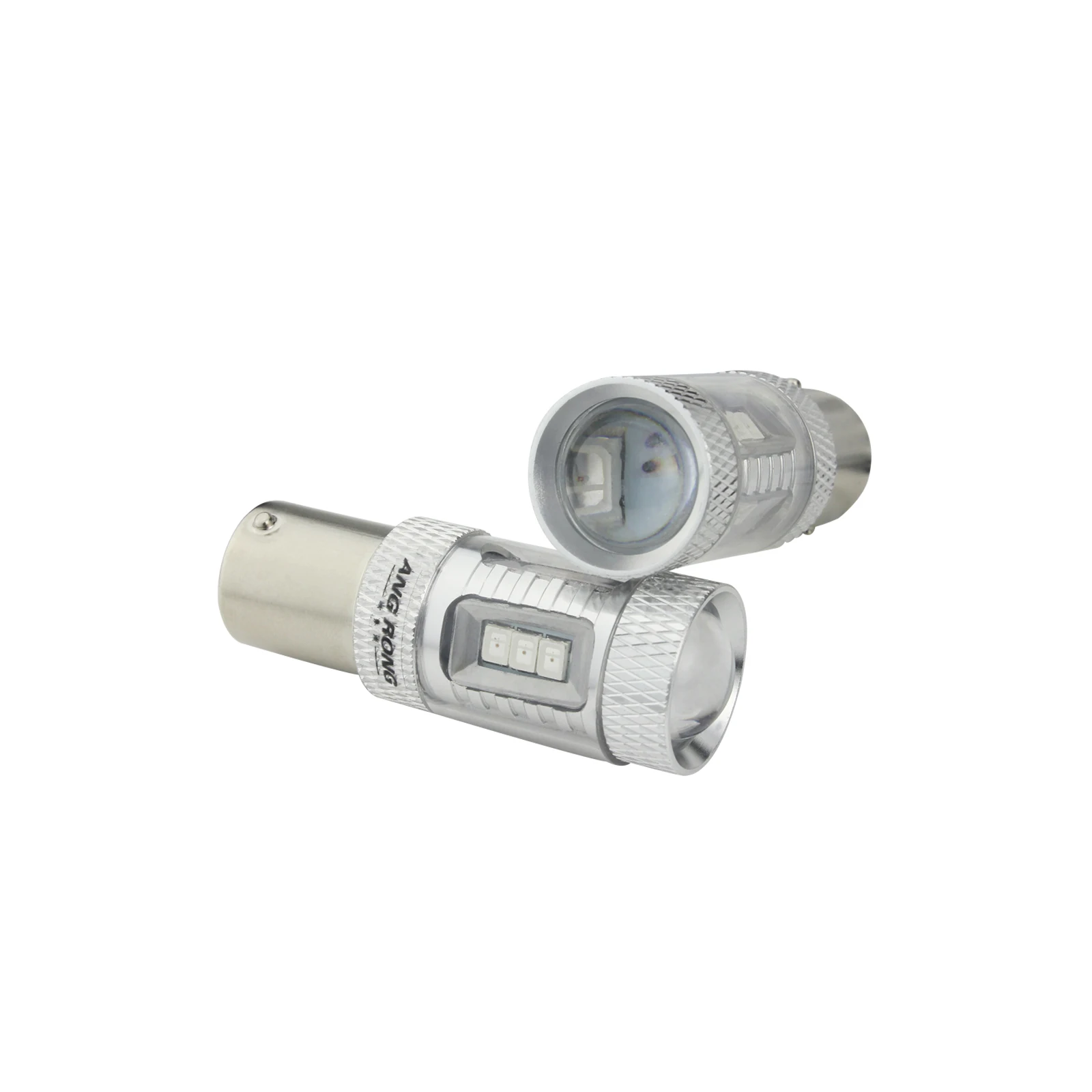 ANGRONG 2X 1156 P21W R10W BA15S красный светодиодный боковой фонарь DRL лампы заднего стоп