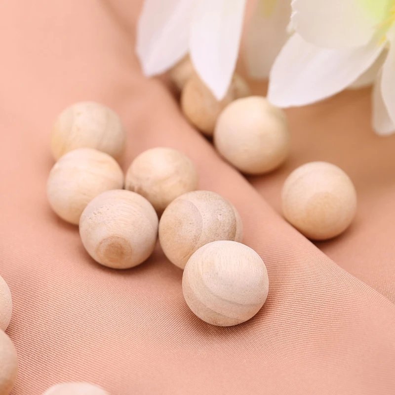 50 шт натуральные шарики из кедрового дерева от моли Camphor Repellent шкаф для одежды