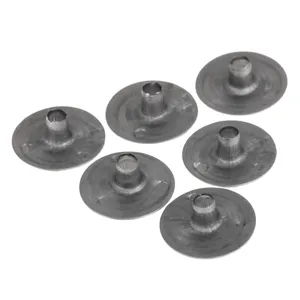 100 шт. 12,5*2,5 мм восковой фитиль свечи металла Sustainers свечи Фитили 15x3 мм свечи держатели полезным инструментом инструменты - изображение