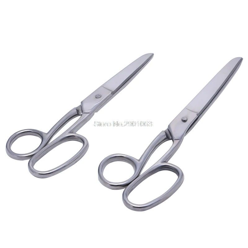 

1PC 8"/9" Tailor Scissors Sewing Shear Professional Fabric Leather Tool DIY Sewing Carbon Steel N27 Drop Ship