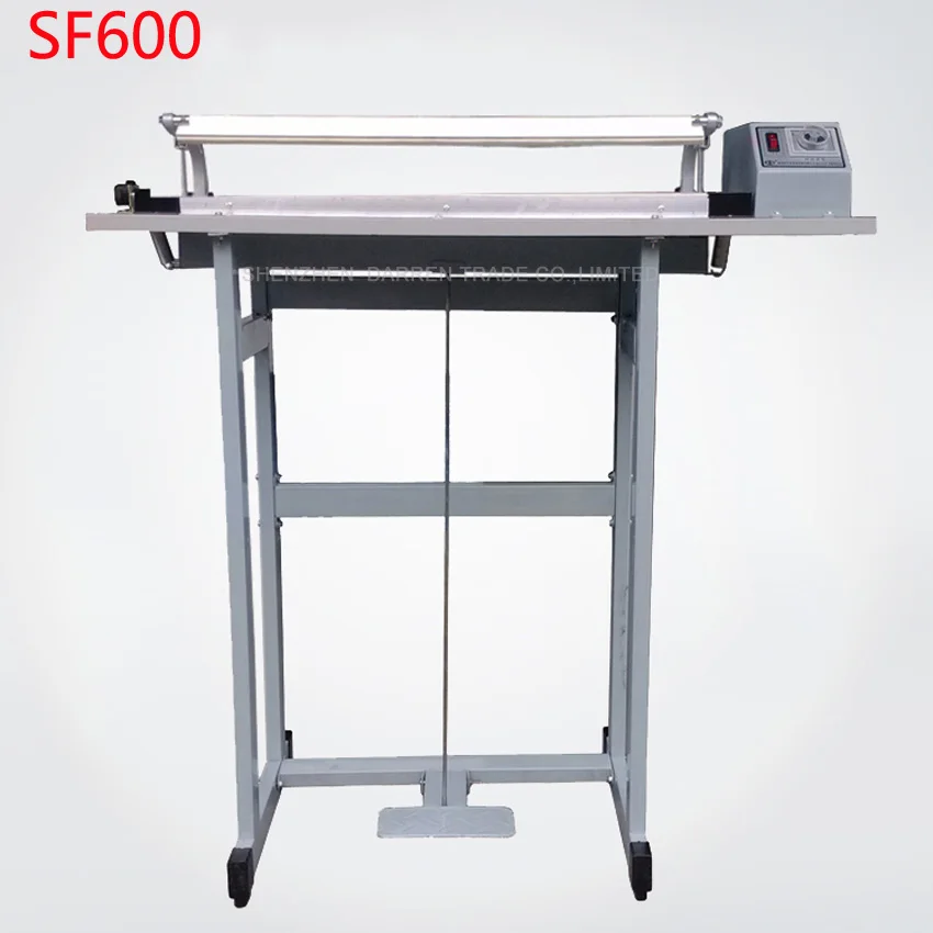 1PC Pedal sealing machine for plastic bag with the cutting function SF600, Pedal Impulse Plastic bage Sealer цена 1PC Pedal sealing machine for plastic bag with the cutting function SF600, Pedal Impulse Plastic bage Sealer цены онлайн